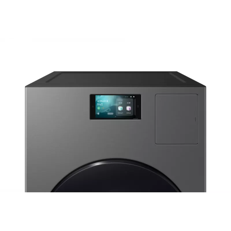 Samsung WD18DB8995BZ veļas mazgājamā un žāvējamā mašīna, brīvstāvoša, ar priekšējo ielādi, no nerūsējošā tērauda, A