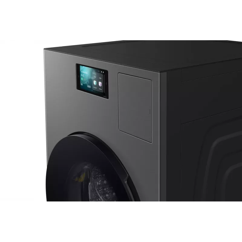 Samsung WD18DB8995BZ veļas mazgājamā un žāvējamā mašīna, brīvstāvoša, ar priekšējo ielādi, no nerūsējošā tērauda, A