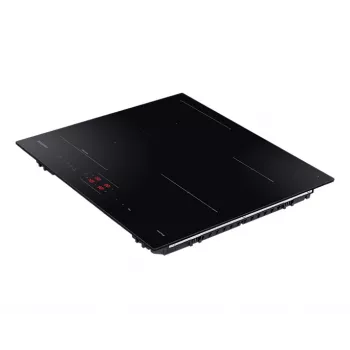 Iebūvējamā Samsung NZ8500BM melnās zonas indukcijas plīts virsma, 4 zonas, skārienvadība, priekšējā vadība, 590×520×48 mm