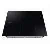 Iebūvējamā Samsung NZ8500BM melnās zonas indukcijas plīts virsma, 4 zonas, skārienvadība, priekšējā vadība, 590×520×48 mm