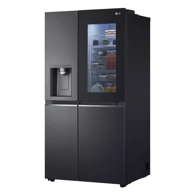Amerikāņu ledusskapis LG InstaView™ ThinQ™ GSXV90MCAE 635 L