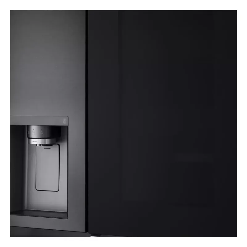 LG InstaView ™ ThinQ™ GSXV91MCAE Amerikāņu tipa ledusskapis ar saldētavu 635 L