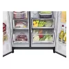 LG InstaView ™ ThinQ™ GSXV91MCAE Amerikāņu tipa ledusskapis ar saldētavu 635 L