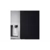 LG InstaView GSXV91PZAE ledusskapis ar blakus durvīm Brīvstāvošs 635 L Melns, Nerūsējošais tērauds