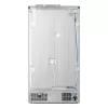 LG GSLC41PYPE sānu pret sānu ledusskapis, 641 l kopā, ledusskapis 420 l / saldētava 221 l, brīvstāvošs, sudraba
