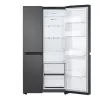 LG GSBC40EPPE blakus-liktas ledusskapis Brīvi stāvošs 664 L E Melns