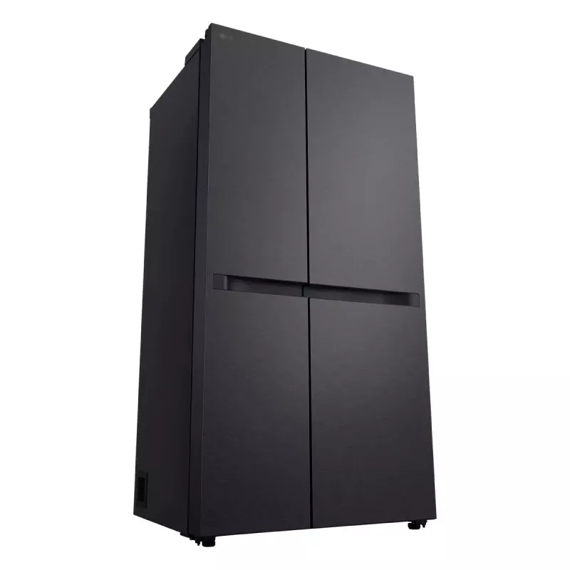 LG GSBC40EPPE blakus-liktas ledusskapis Brīvi stāvošs 664 L E Melns