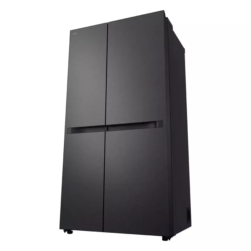 LG GSBC40EPPE blakus-liktas ledusskapis Brīvi stāvošs 664 L E Melns