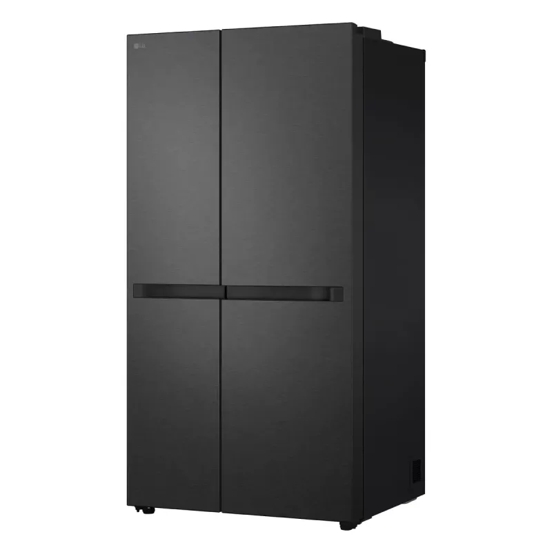 LG GSBC40EPPE blakus-liktas ledusskapis Brīvi stāvošs 664 L E Melns