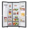 LG GSLC41EPPE sānu-pret-sānu ledusskapis Brīvstāvoša 641 l Melna