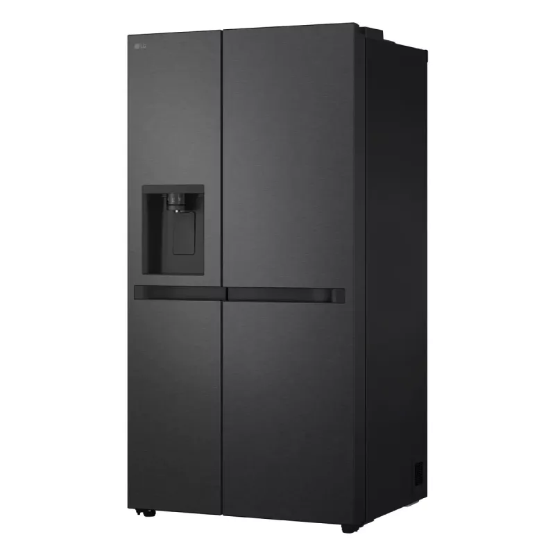 LG GSLC41EPPE sānu-pret-sānu ledusskapis Brīvstāvoša 641 l Melna