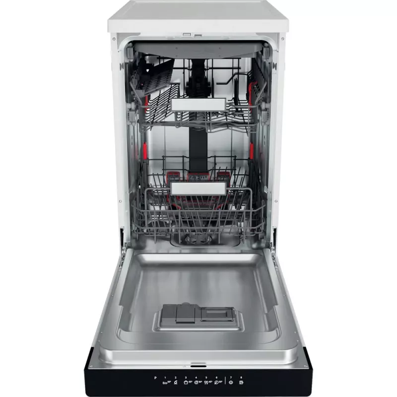 Whirlpool WSFO 3O34 PF Brīvstāvoša 10 galda piederumu komplektiem