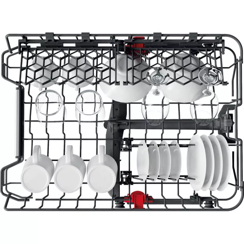 Whirlpool WSFO 3O34 PF Brīvstāvoša 10 galda piederumu komplektiem