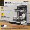 Whirlpool WSFO 3O34 PF Brīvstāvoša 10 galda piederumu komplektiem