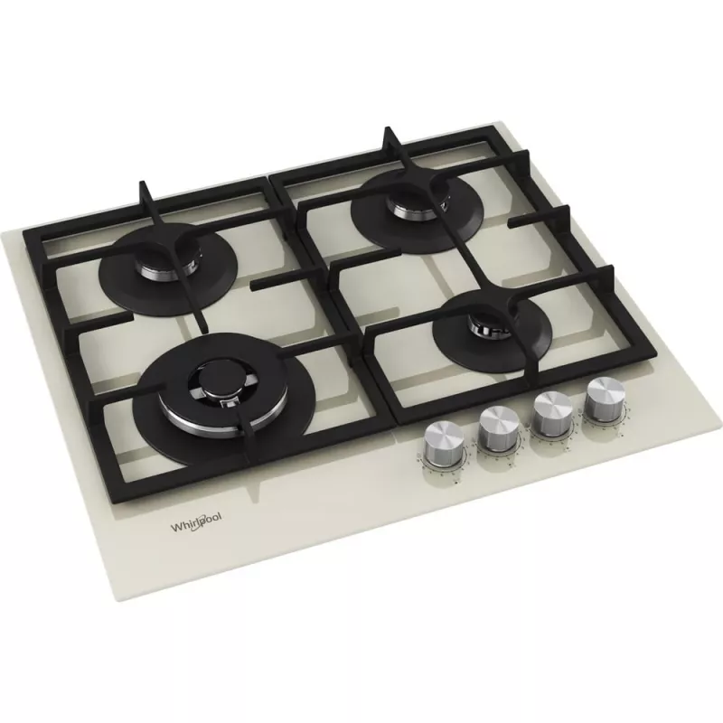 Whirlpool AKTL 629/S Sudraba Iebūvējamā gāzes plīts virsma 4 degļu zona(s)