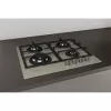 Whirlpool AKTL 629/S Sudraba Iebūvējamā gāzes plīts virsma 4 degļu zona(s)