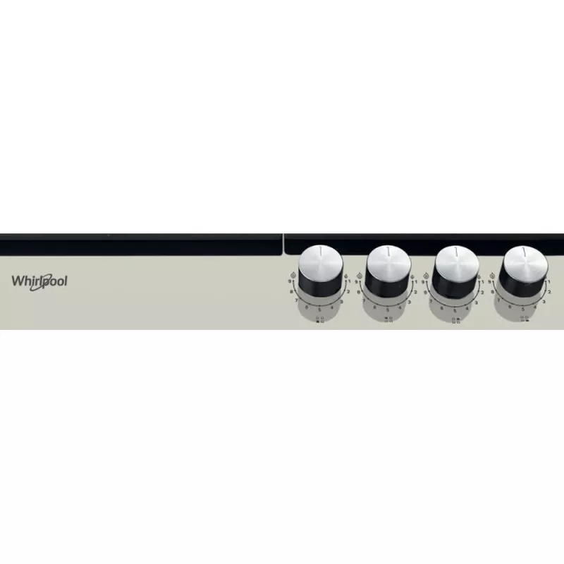 Whirlpool AKTL 629/S Sudraba Iebūvējamā gāzes plīts virsma 4 degļu zona(s)