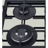 Whirlpool AKTL 629/S Sudraba Iebūvējamā gāzes plīts virsma 4 degļu zona(s)