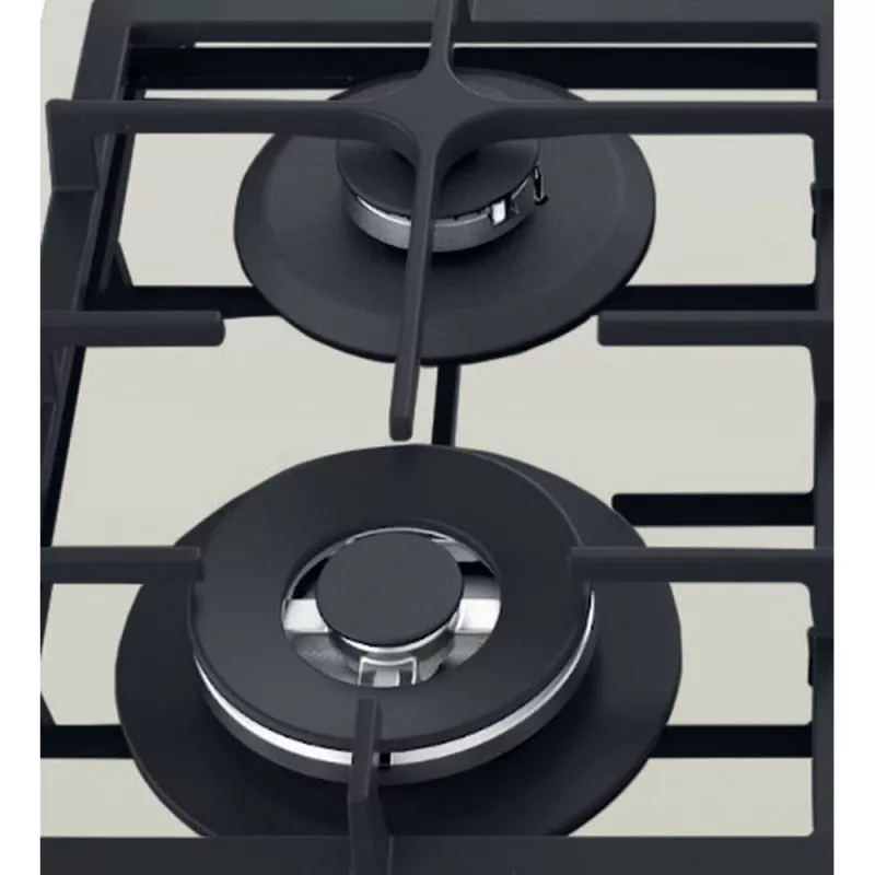 Whirlpool AKTL 629/S Sudraba Iebūvējamā gāzes plīts virsma 4 degļu zona(s)
