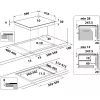 Whirlpool WL B4560 NE/W balta Built-in 59 cm Zone induction hob 4 zone(s)