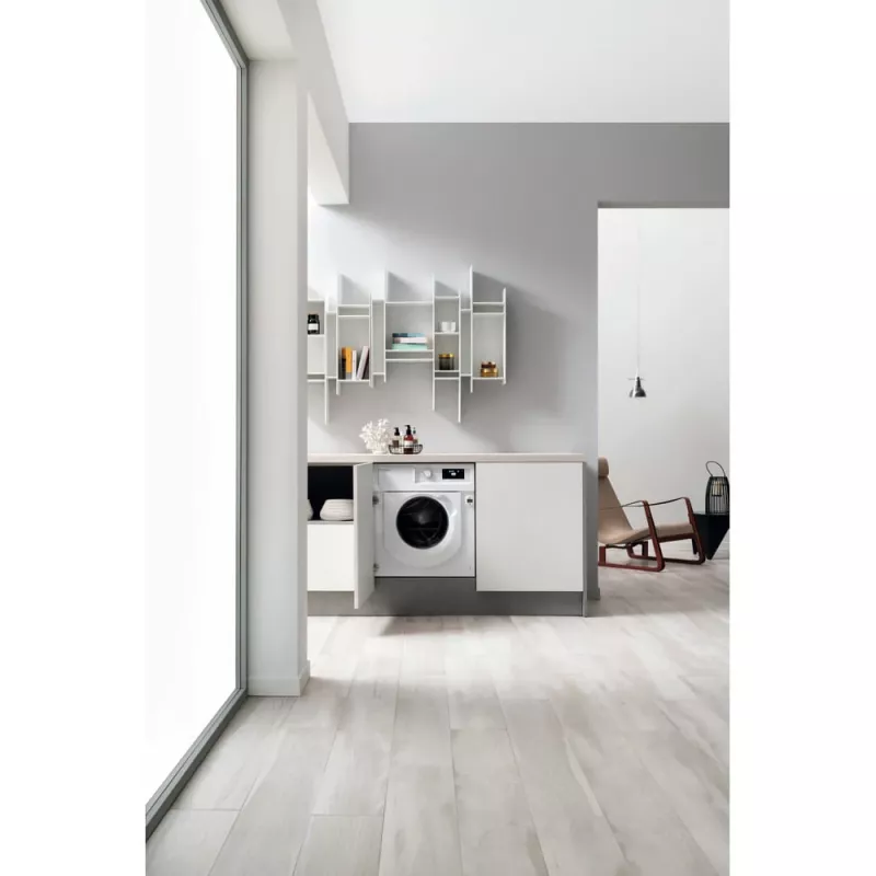 Whirlpool BI WMWG 71483E EU N veļas mašīna ar priekšējo ielādi 7 kg 1351 apgr./min. Balta