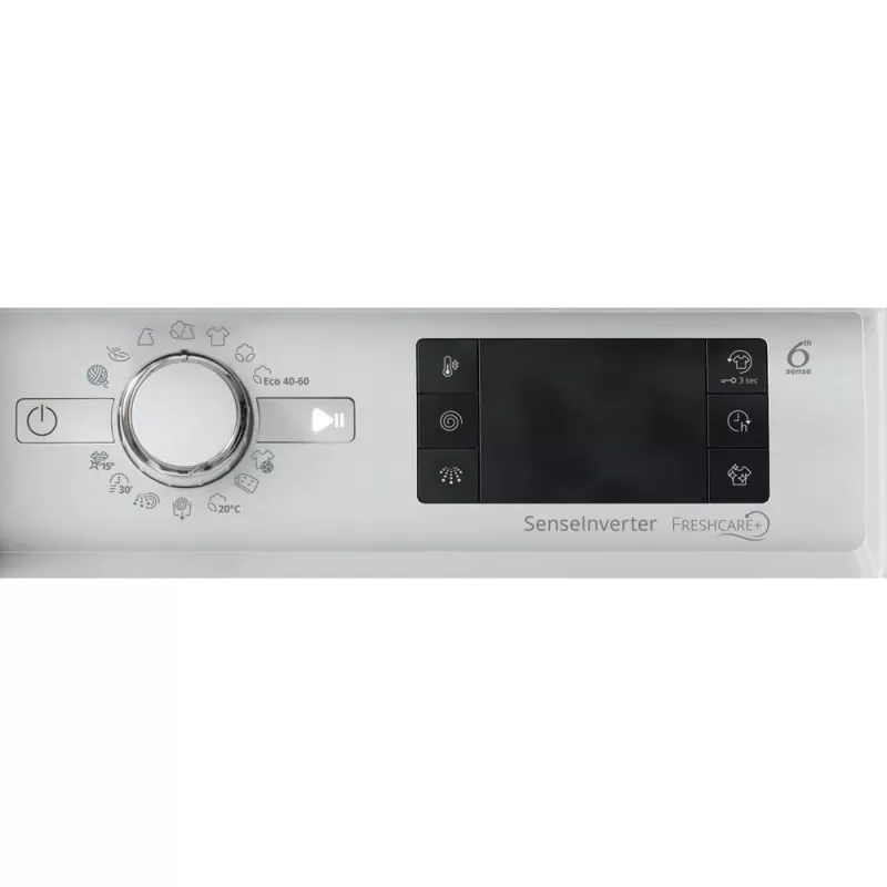 Whirlpool BI WMWG 71483E EU N veļas mašīna ar priekšējo ielādi 7 kg 1351 apgr./min. Balta