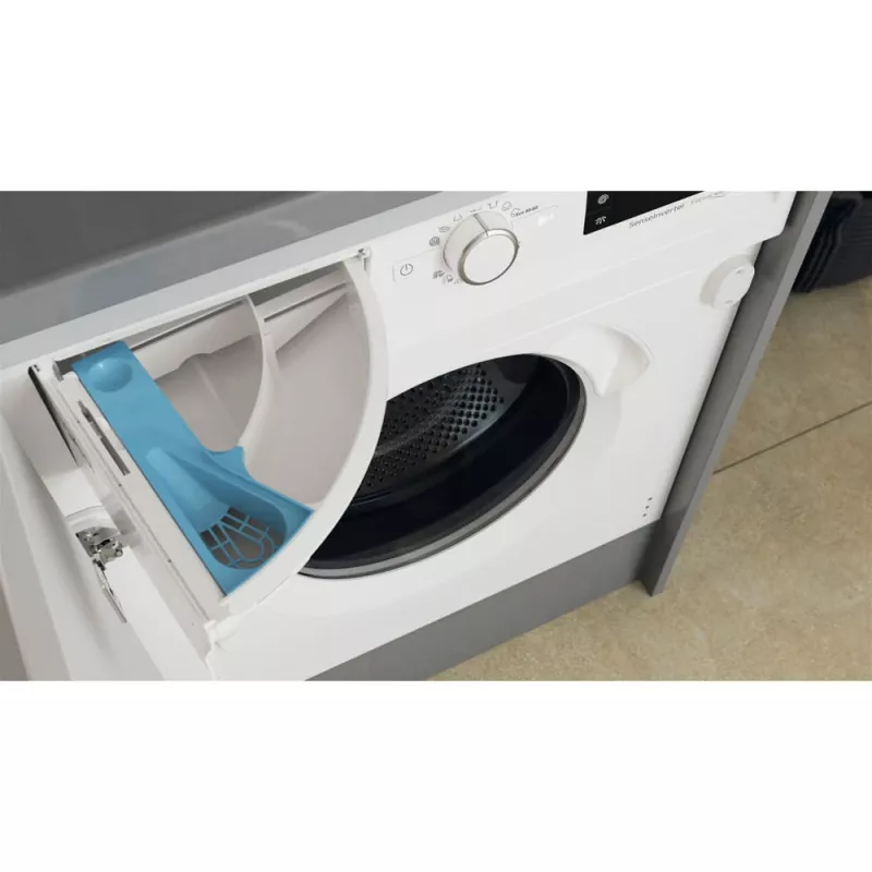 Whirlpool BI WMWG 71483E EU N veļas mašīna ar priekšējo ielādi 7 kg 1351 apgr./min. Balta