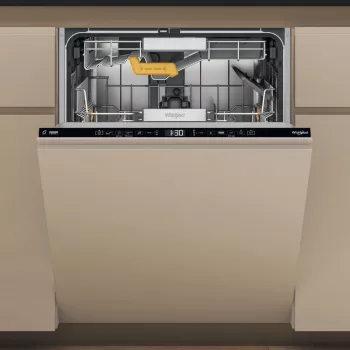 Whirlpool MaxiSpace W8I HT58 T pilnībā iebūvēta 14 galda piederumu komplekti
