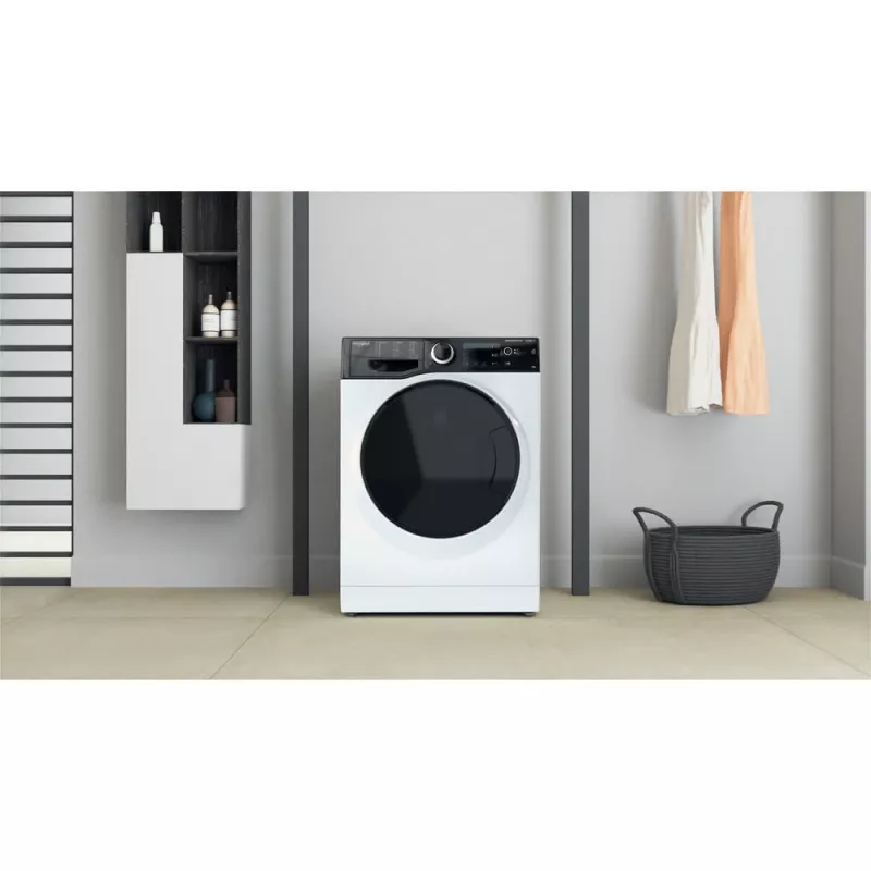 Whirlpool WRSB 7259 D EU veļas mazgājamā mašīna ar priekšējo ielādi 7 kg 1151 RPM melna, balta