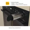 Whirlpool AKZ9S 8270 FB 73 L melns
