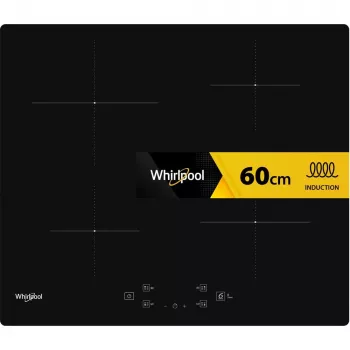 Whirlpool WS Q2160 NE melna iebūvējama 59 cm indukcijas plīts virsma ar 4 zonām