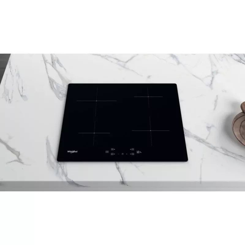 Whirlpool WS Q2160 NE melna iebūvējama 59 cm indukcijas plīts virsma ar 4 zonām