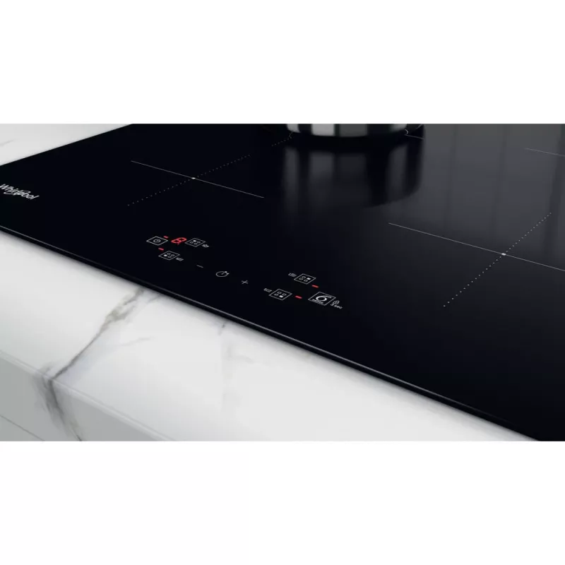 Whirlpool WS Q2160 NE melna iebūvējama 59 cm indukcijas plīts virsma ar 4 zonām