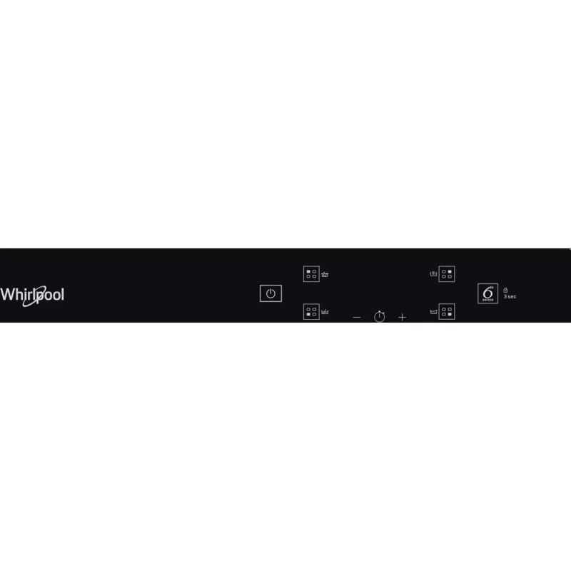 Whirlpool WS Q2160 NE melna iebūvējama 59 cm indukcijas plīts virsma ar 4 zonām