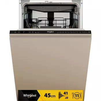 Whirlpool WH6IC11BS7LSA0 pilnībā iebūvējama trauku mazgājamā mašīna 11 galda klājumiem