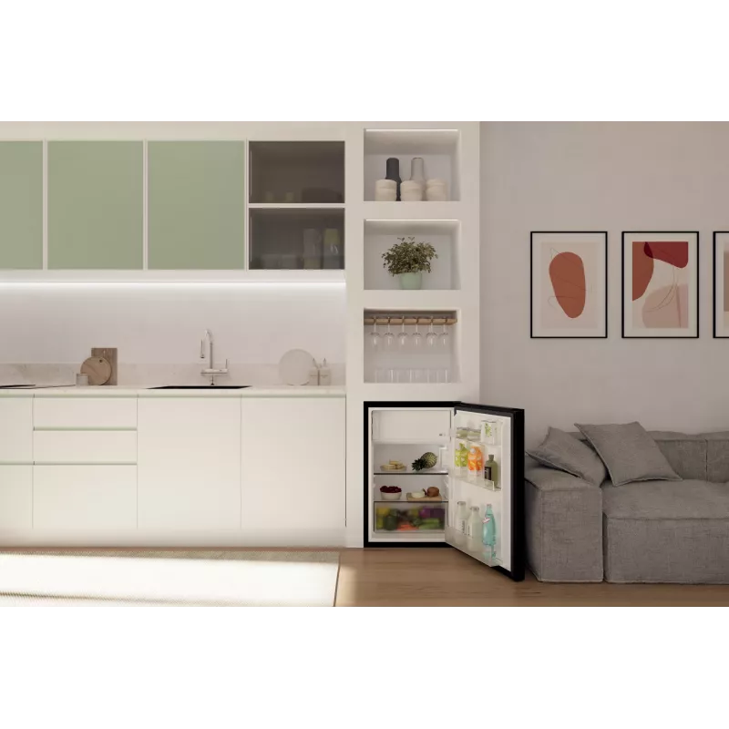 Candy CNOQ2S58EB Brīvi stāvošs 114 L melns