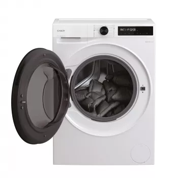 Candy BWR 485SBL6-S veļas mazgājamā un žāvējamā mašīna brīvstāvoša, ielādējama no priekšpuses, balta