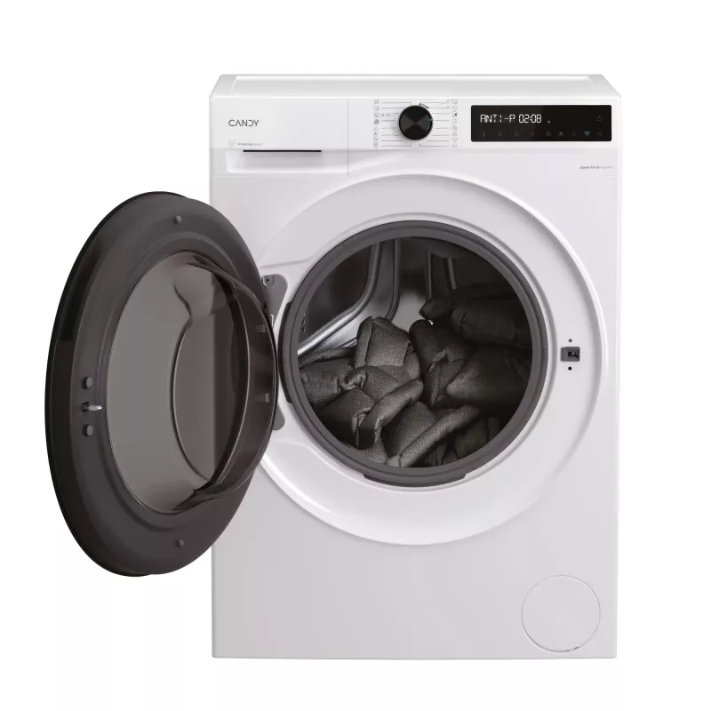 Candy BWR 485SBL6-S veļas mazgājamā un žāvējamā mašīna brīvstāvoša, ielādējama no priekšpuses, balta