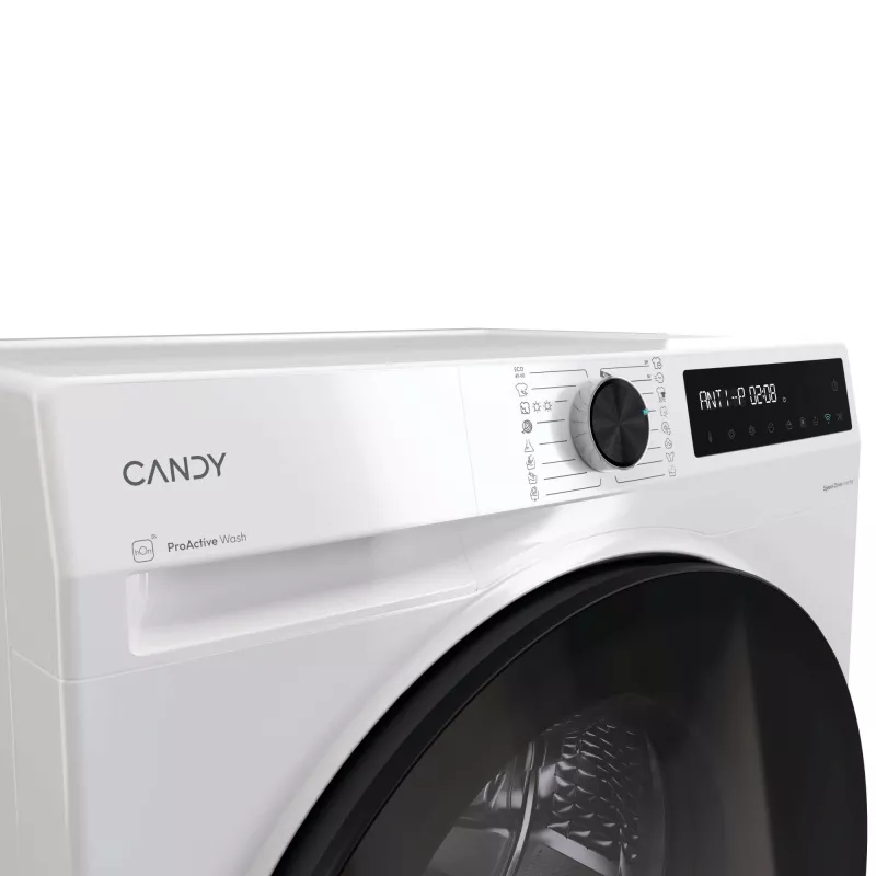 Candy BWR 485SBL6-S veļas mazgājamā un žāvējamā mašīna brīvstāvoša, ielādējama no priekšpuses, balta
