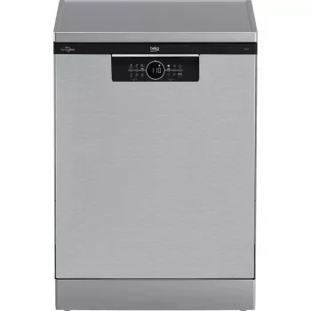 Brīvi stāvoša trauku mazgājamā mašīna BEKO BDFN26530X, pilna izmēra 60 cm, 15 galda piederumu komplekti, 44 dB, 6 programmas
