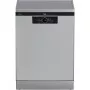 Brīvi stāvoša trauku mazgājamā mašīna BEKO BDFN26530X, pilna izmēra 60 cm, 15 galda piederumu komplekti, 44 dB, 6 programmas