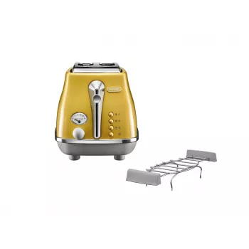 De’Longhi Icona Capitals 2 gab. 900 W Dzeltena