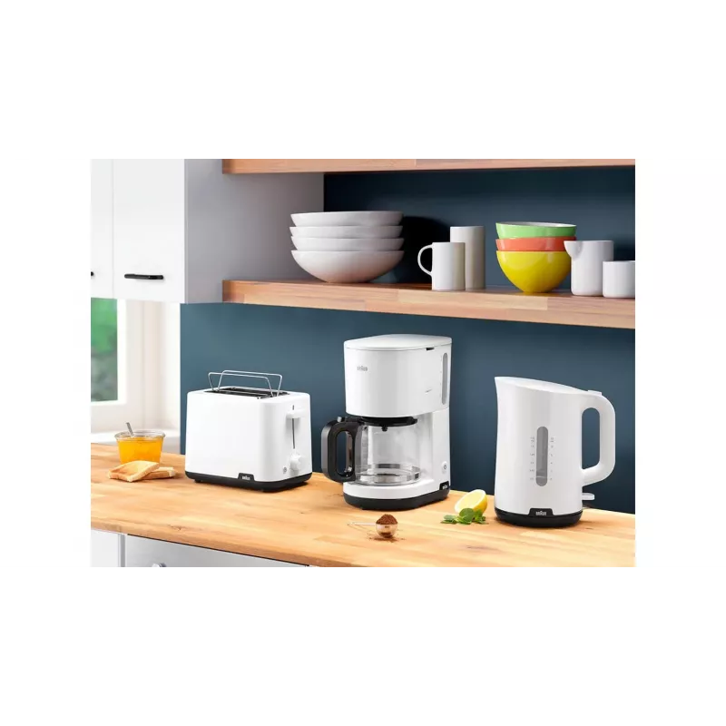 Braun HT1010WH 8 2 šķēlēm 900 W balts