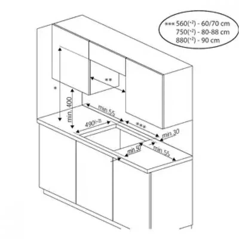Beko HII64400SMT plīts virsma Melna Iebūvējams 60 cm Zonu indukcijas plīts virsma 4 zona(s)