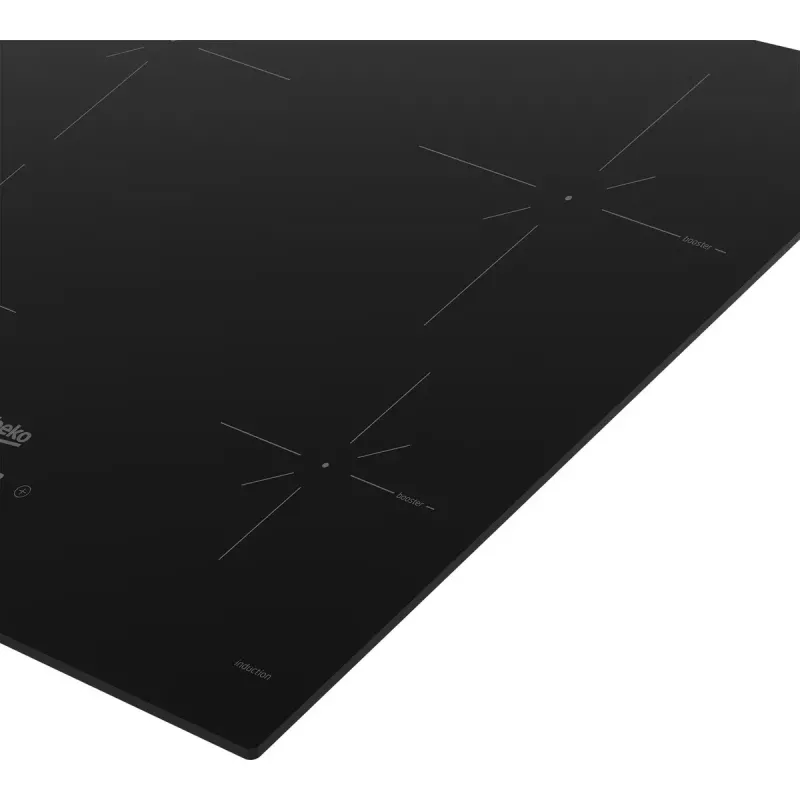 Beko HII64400SMT plīts virsma Melna Iebūvējams 60 cm Zonu indukcijas plīts virsma 4 zona(s)