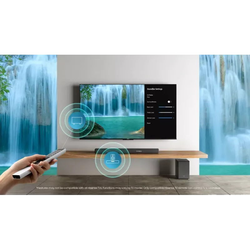 Soundbar Hisense AX3120G 3.1.2 kanāli 360W RMS