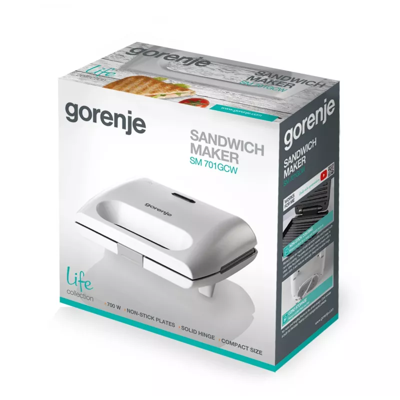 Gorenje SM701GCW kontaktgrils