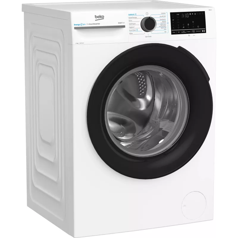 Veļas mašīna BEKO BM3WFSU49415WB ar priekšējo ielādi 9 kg 1400 apgr./min balta, Energoefektivitātes klase A