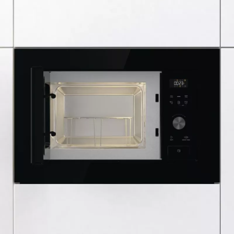 Gorenje XY820Z BM201AG1BG G600, Iebūvējams, Grila mikroviļņu krāsns, 20 L, 800 W, Iebūvēts displejs, LED