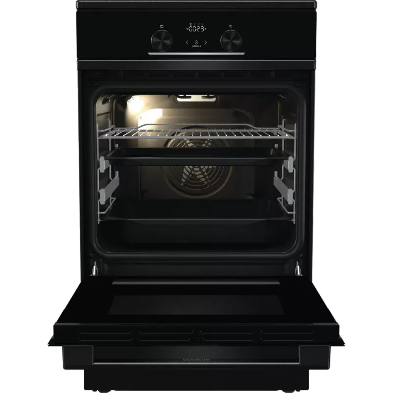 Gorenje GEIT5C60BPG Brīvi stāvoša plīts Elektriskā Keramiskā plīts virsma Melna